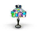 Taco Bell Stained Glass Table Lamp