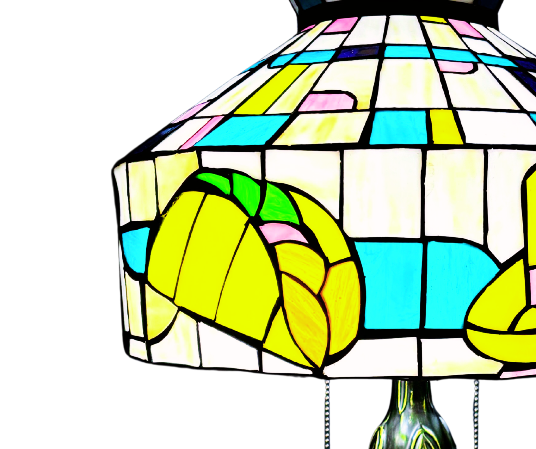 Taco Bell Stained Glass Table Lamp