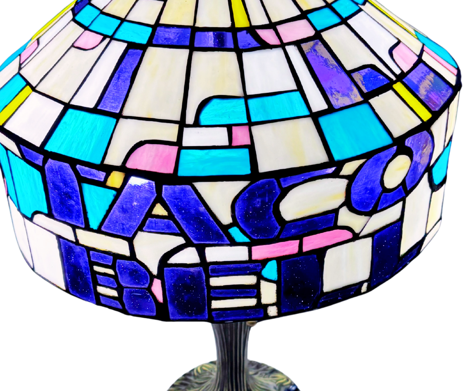 Taco Bell Stained Glass Table Lamp