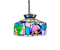 Taco Bell Stained Glass Pendant Lamp