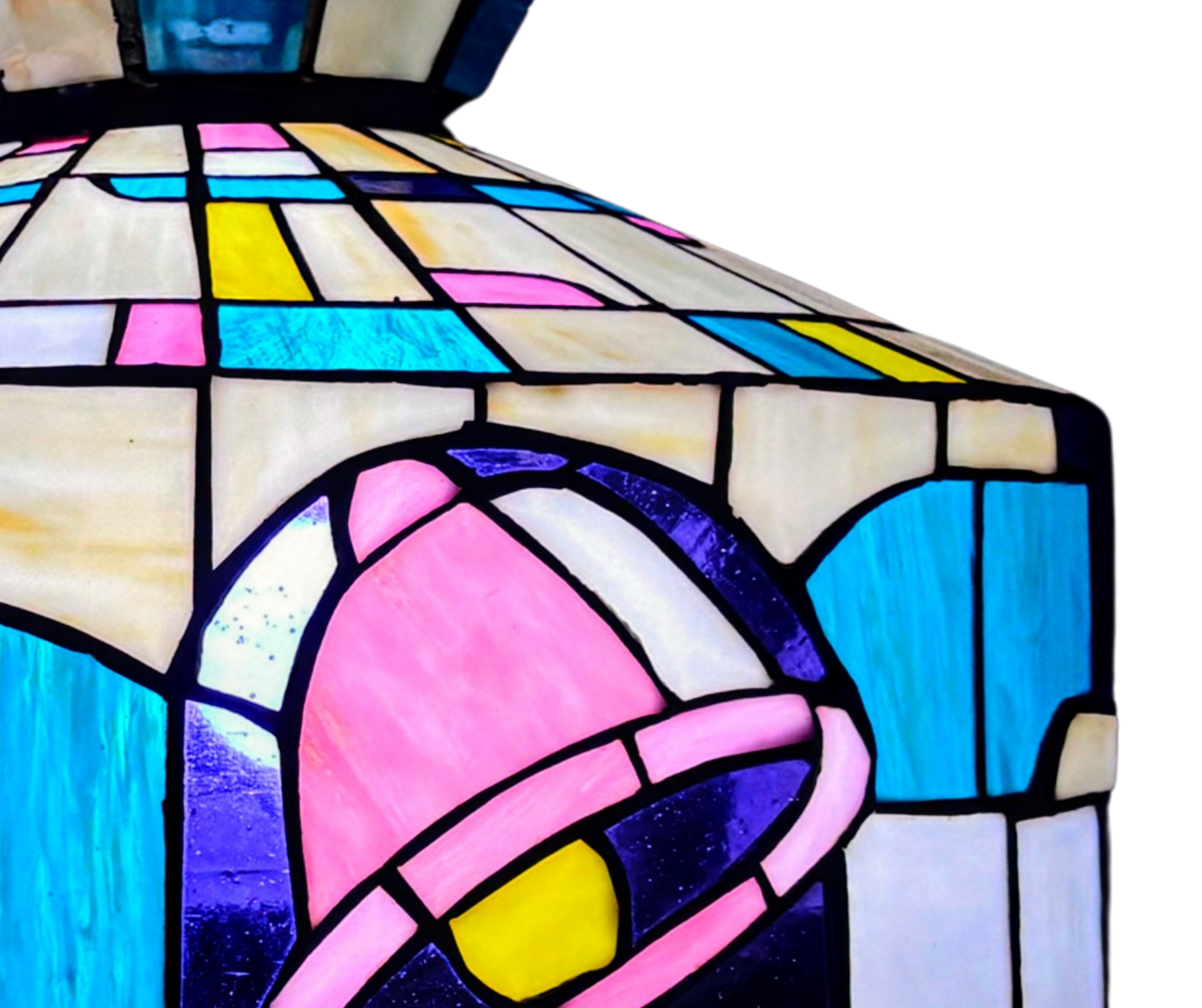 Taco Bell Stained Glass Pendant Lamp