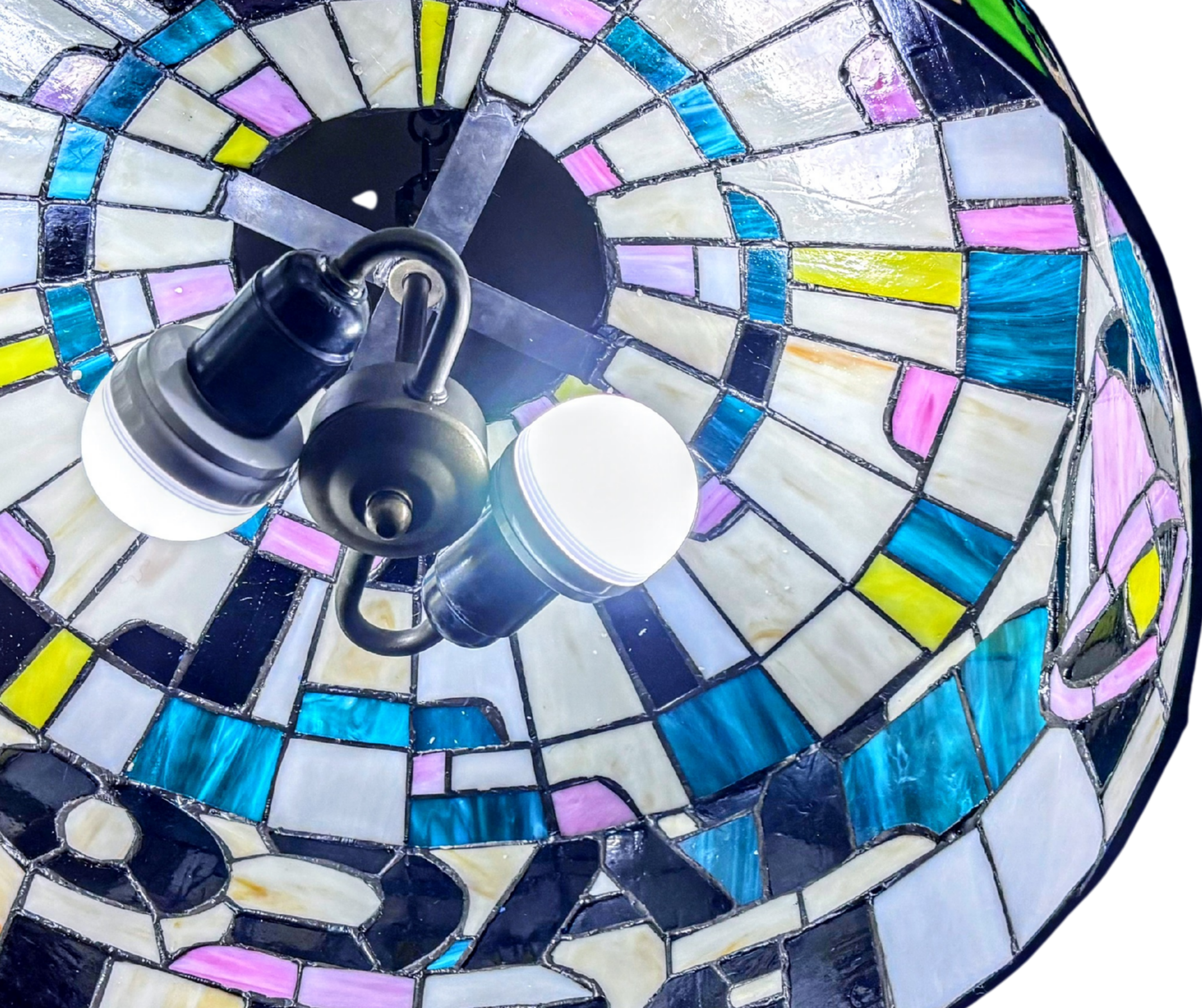 Taco Bell Stained Glass Pendant Lamp