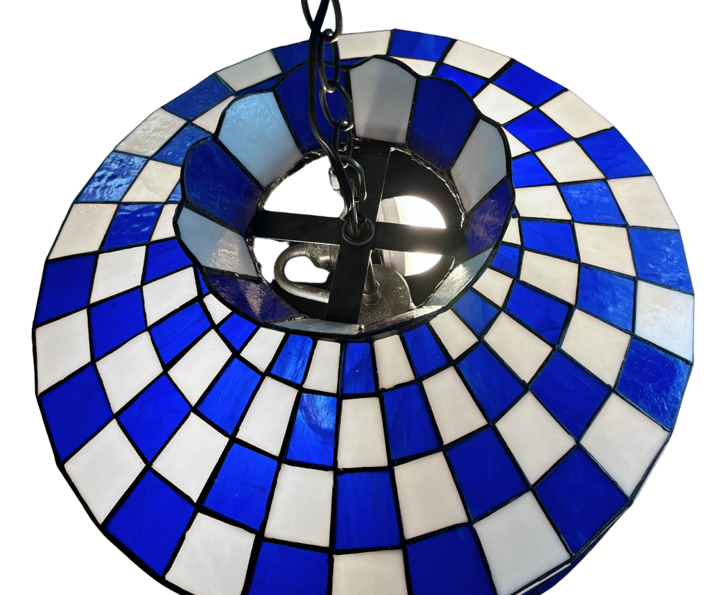 Brooklyn Stained Glass Pendant Lamp