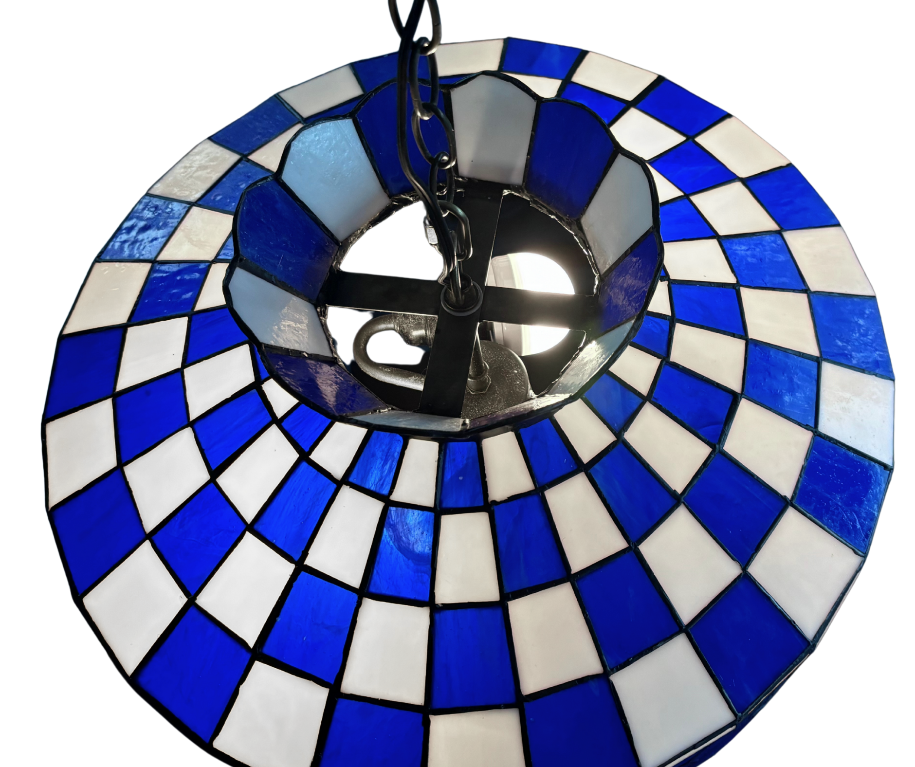 Brooklyn Stained Glass Pendant Lamp