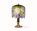 Wisteria Stained Glass Table Lamp