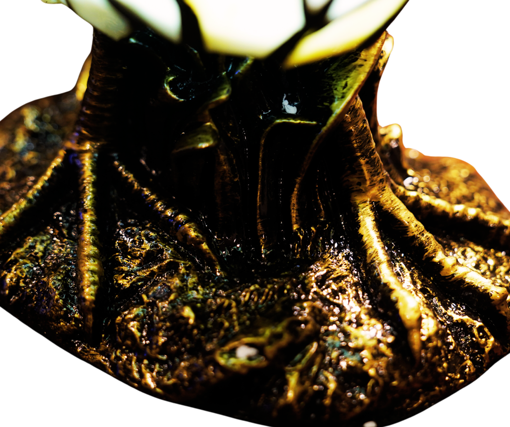 Rooster Stained Glass Table Lamp