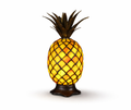 Pineapple Stained Glass Table Lamp